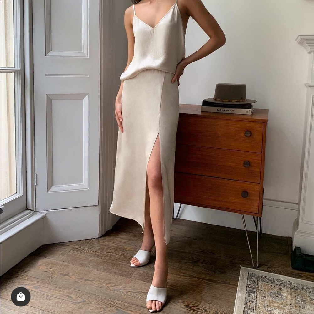 Aritzia/Babaton Aldus skirt and Everly camisol